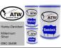 Preview: Harley-Davidson, Millennium Silver, DBC-35499: 500ml Lackdose + 500ml Klarlack + 250ml Härter - Set, von ATW Autoteile West.